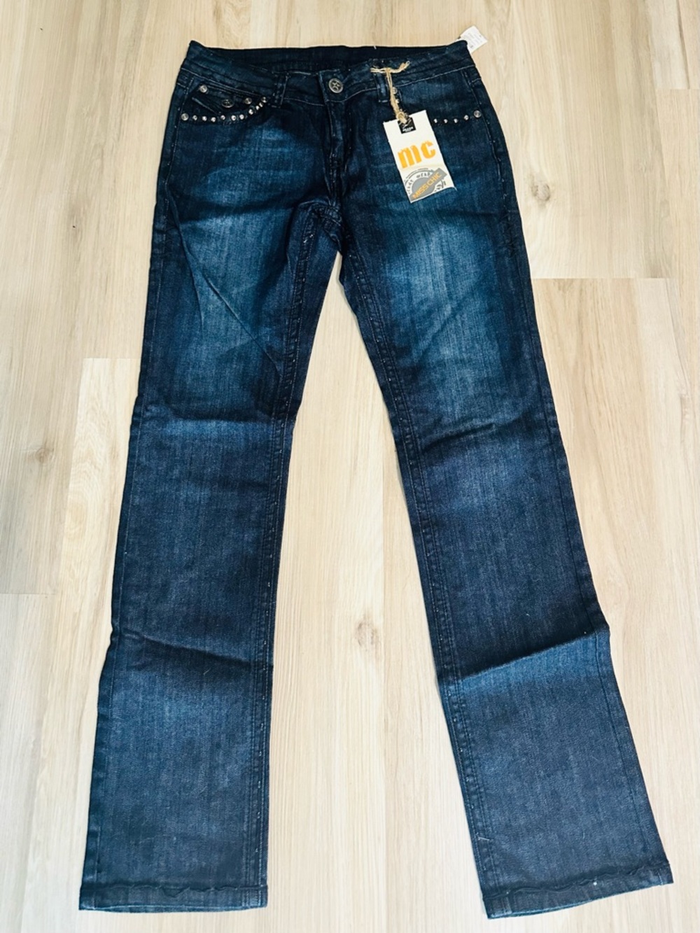 Miss Chic Dark Blue Jeans 11 Juniors